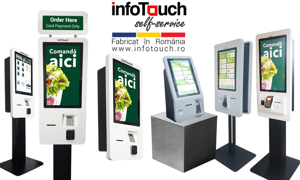 terminale selfservice, infochioscuri selforder InfoTouch